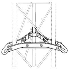 ROHN~45G Guy Brkt Assembly