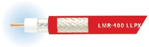 TIMES~RG8 Type Coax/Plenum RED