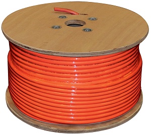 SureCall~RG8 Coax/Plenm ORANGE