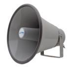 SPECO~PA Horn 10" Alum 70v Xfm