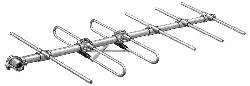 SINCLAIR~VHF 7db Yagi/6e