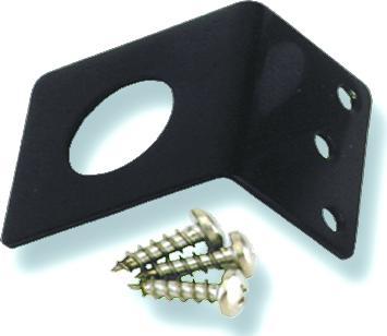 LARSEN~3/4" Black L Bracket